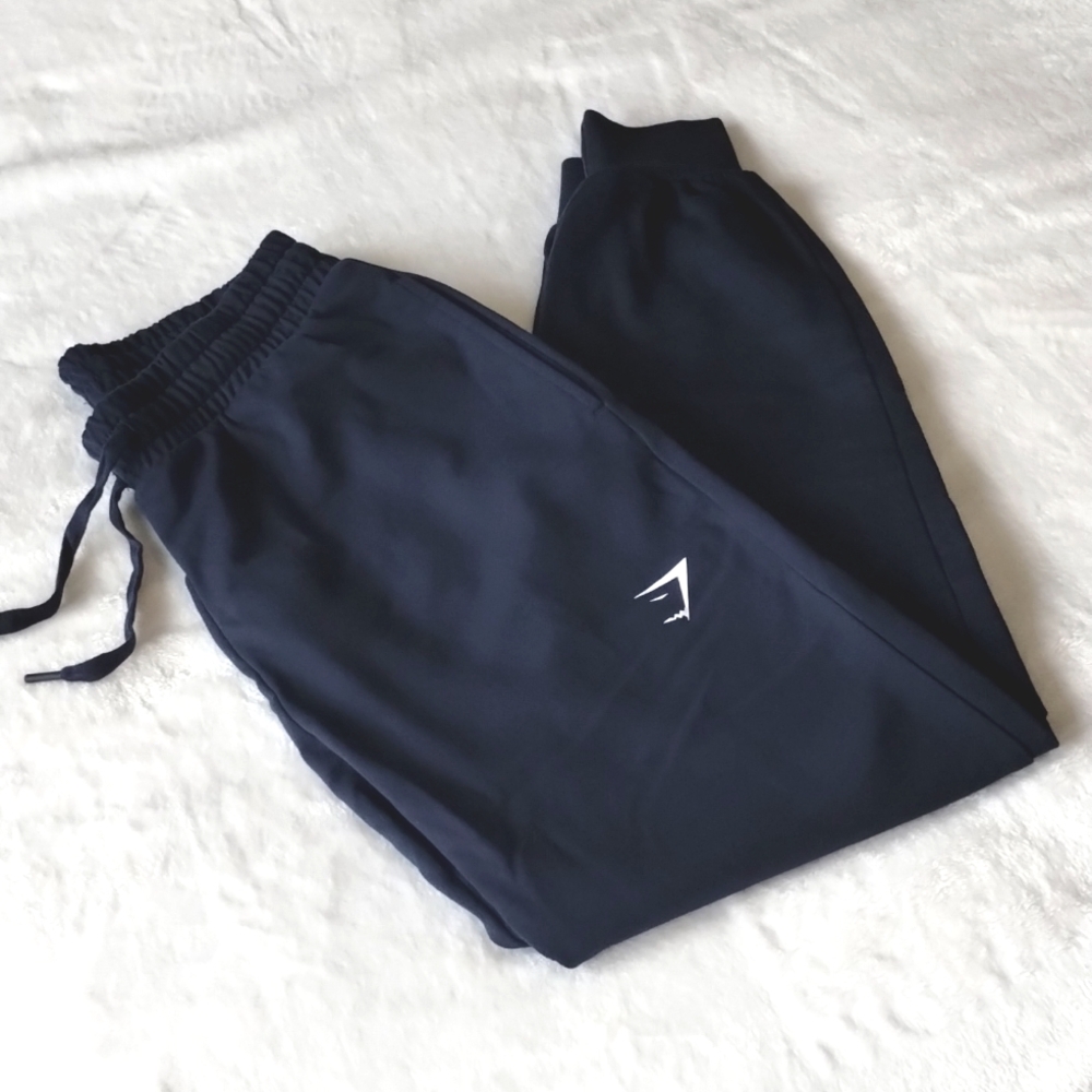 Gymshark Training Terry Joggers Navy Blue